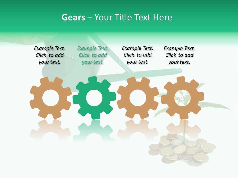 Stem Grow Cash PowerPoint Template