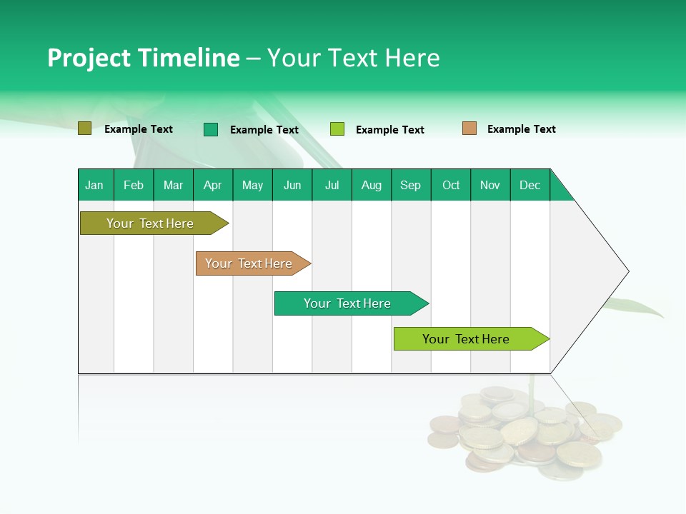Stem Grow Cash PowerPoint Template