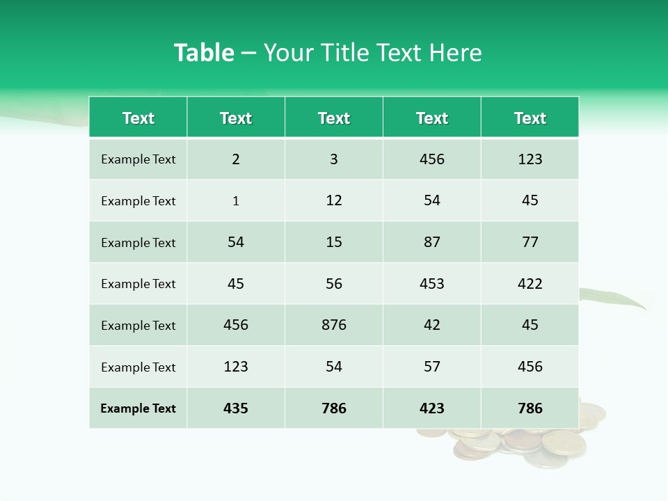 Stem Grow Cash PowerPoint Template