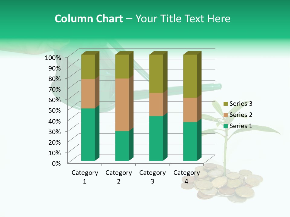 Stem Grow Cash PowerPoint Template