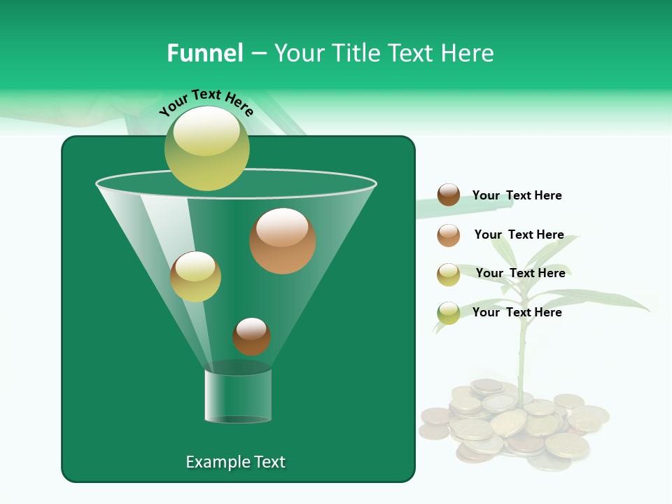 Stem Grow Cash PowerPoint Template