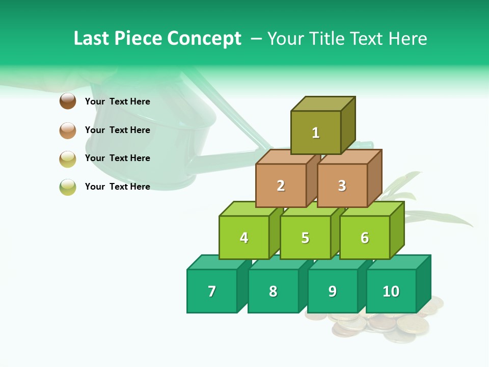 Stem Grow Cash PowerPoint Template