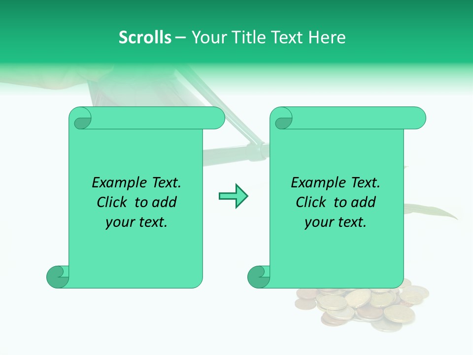 Stem Grow Cash PowerPoint Template