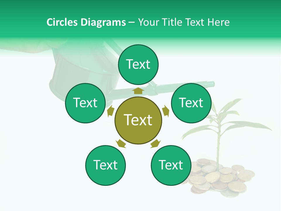 Stem Grow Cash PowerPoint Template
