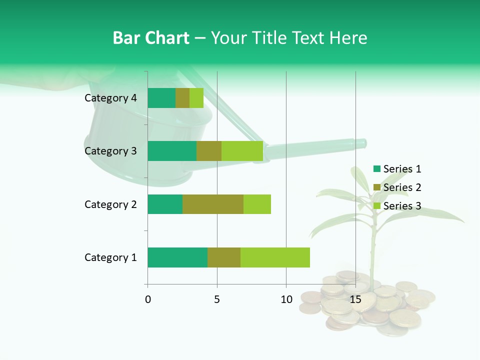 Stem Grow Cash PowerPoint Template