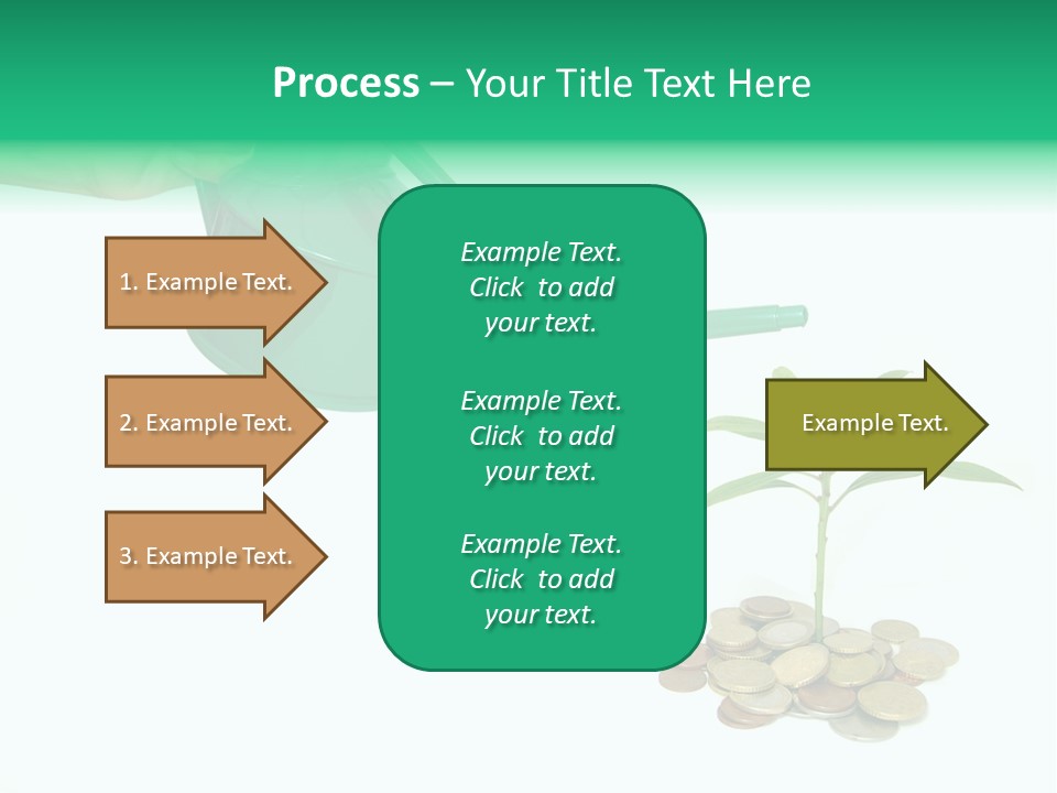Stem Grow Cash PowerPoint Template