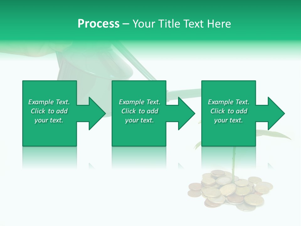 Stem Grow Cash PowerPoint Template