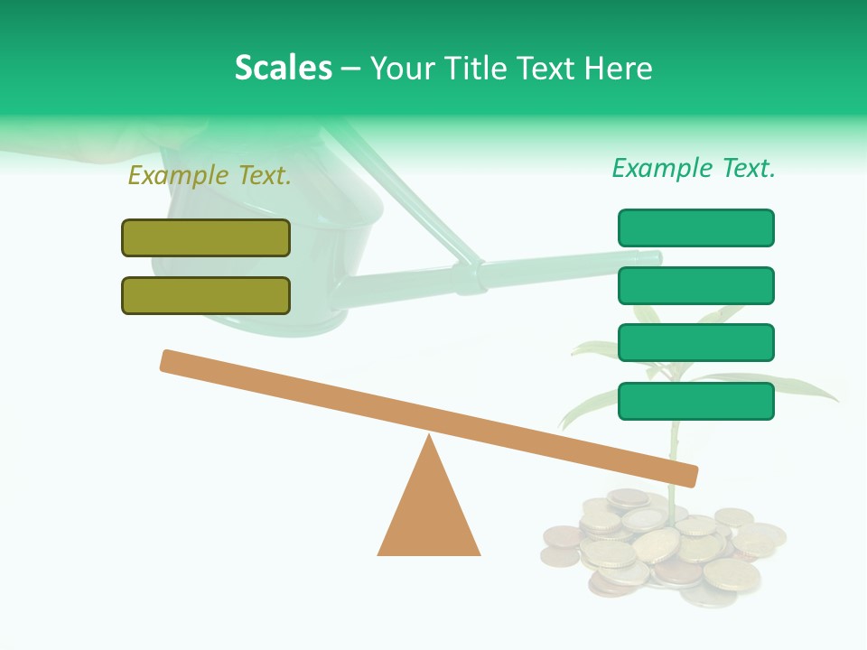 Stem Grow Cash PowerPoint Template