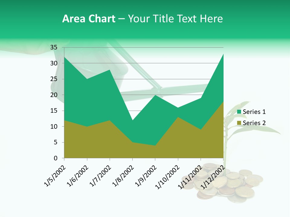 Stem Grow Cash PowerPoint Template