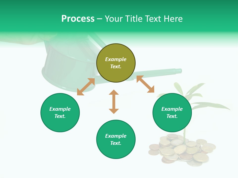 Stem Grow Cash PowerPoint Template