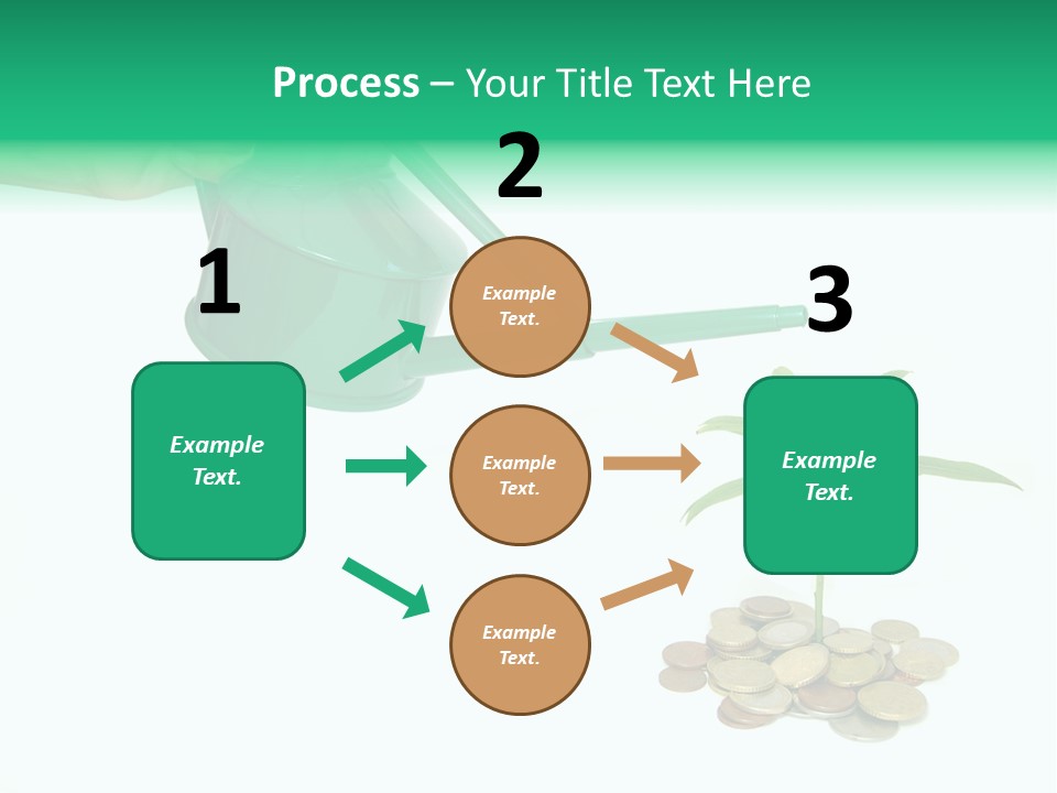 Stem Grow Cash PowerPoint Template