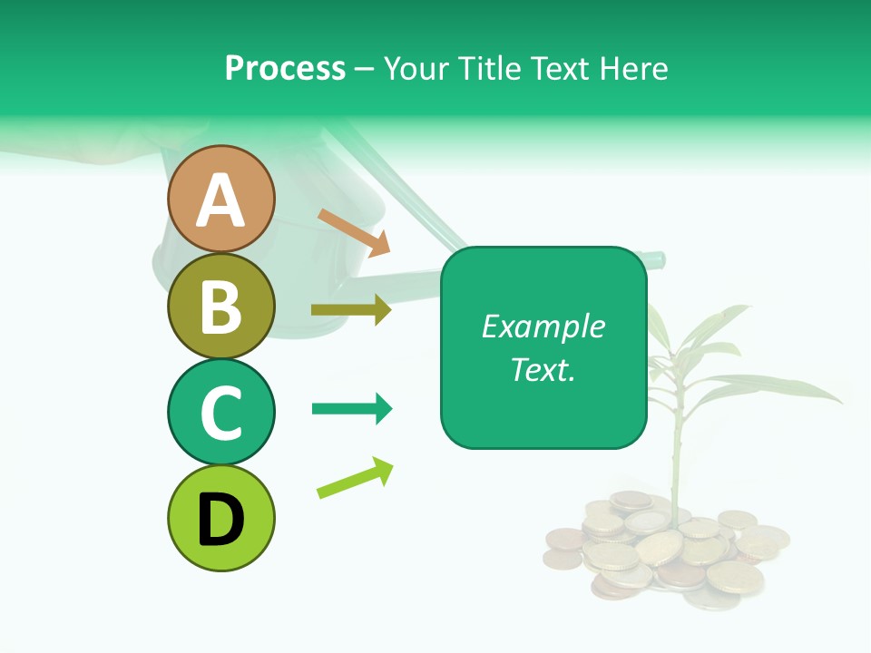 Stem Grow Cash PowerPoint Template