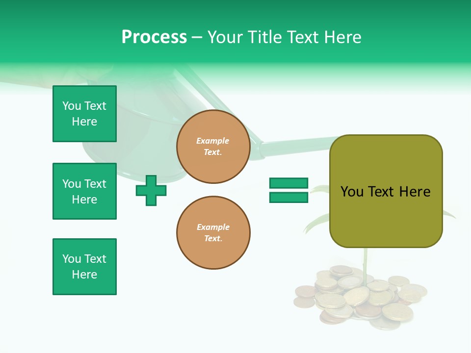 Stem Grow Cash PowerPoint Template