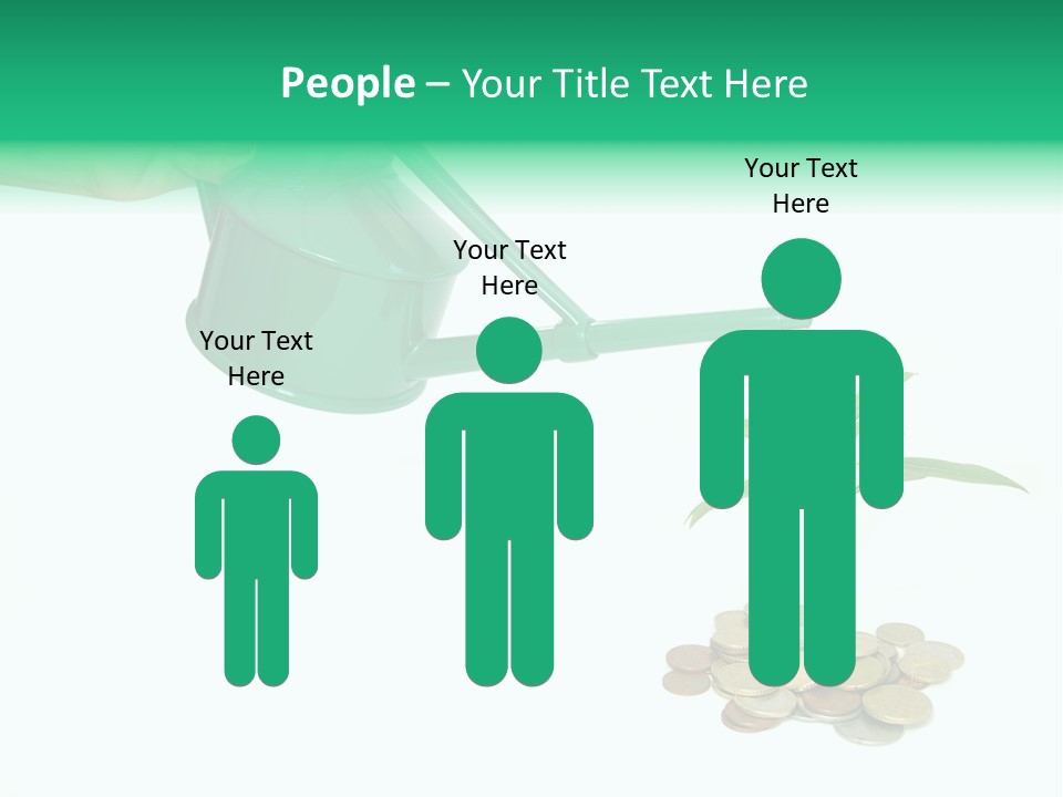 Stem Grow Cash PowerPoint Template