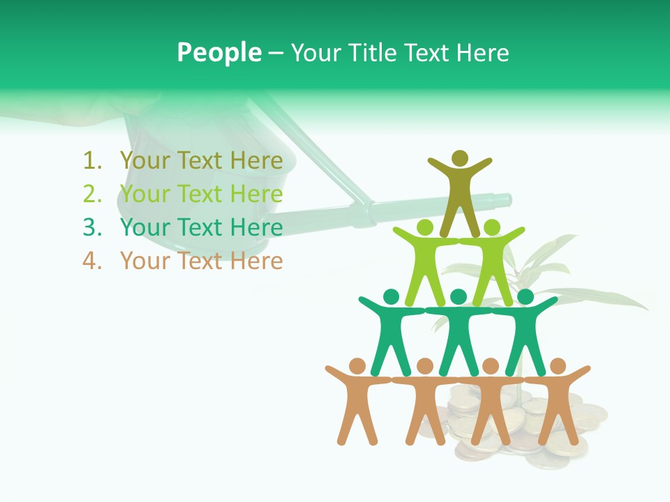 Stem Grow Cash PowerPoint Template