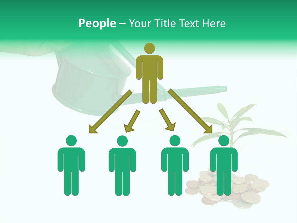 Stem Grow Cash PowerPoint Template