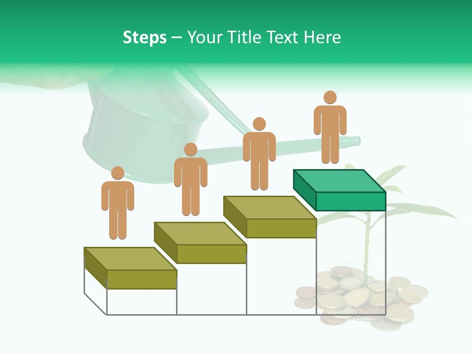 Stem Grow Cash PowerPoint Template