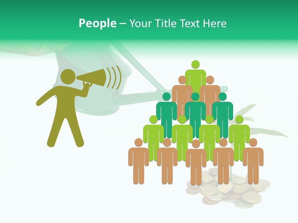 Stem Grow Cash PowerPoint Template