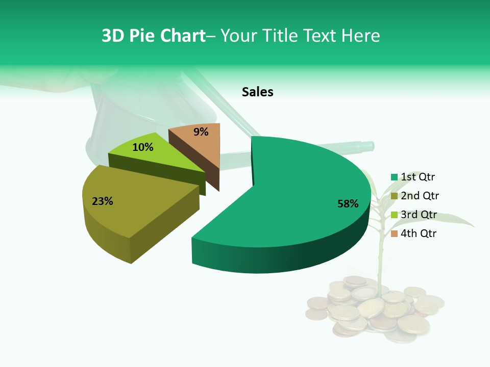 Stem Grow Cash PowerPoint Template