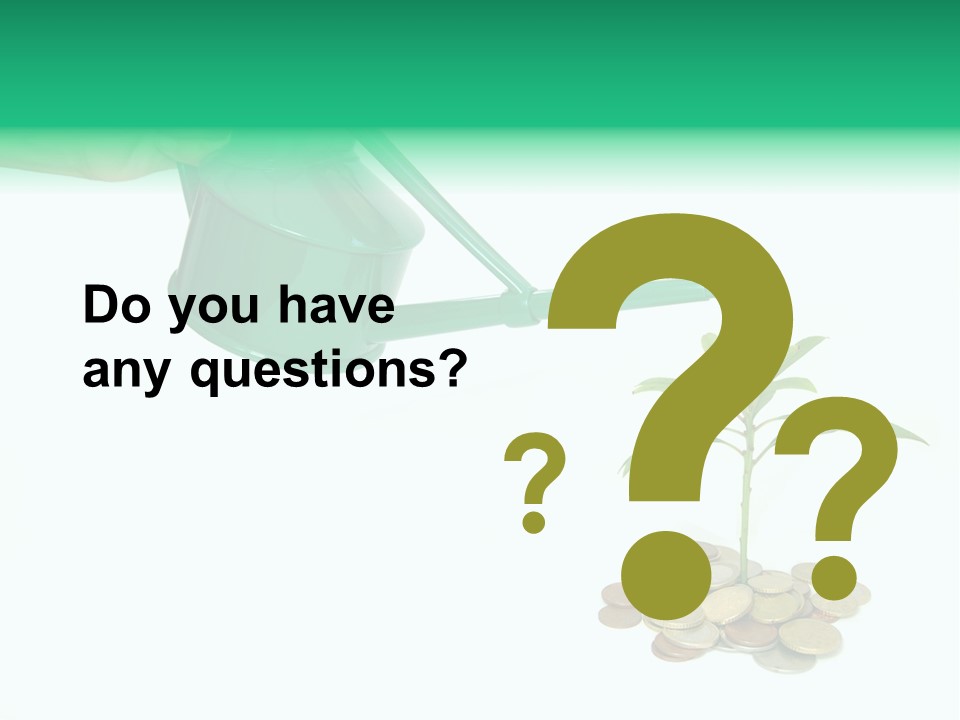 Stem Grow Cash PowerPoint Template