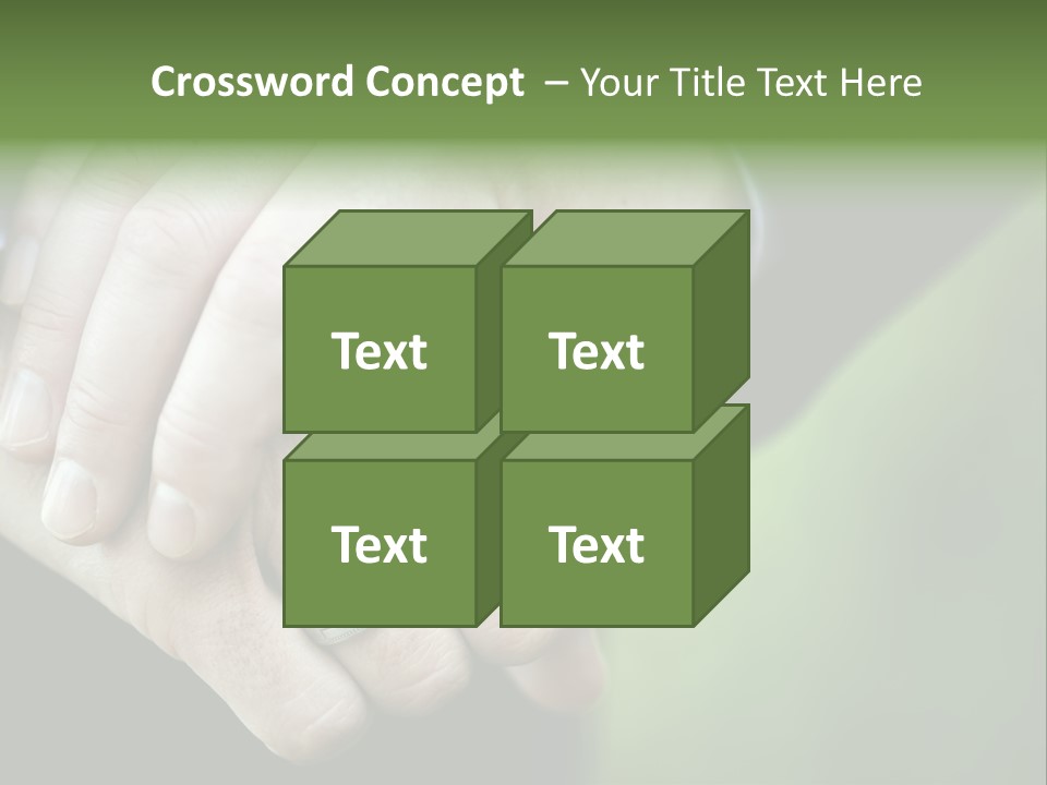 Hands Mate Ceremony PowerPoint Template