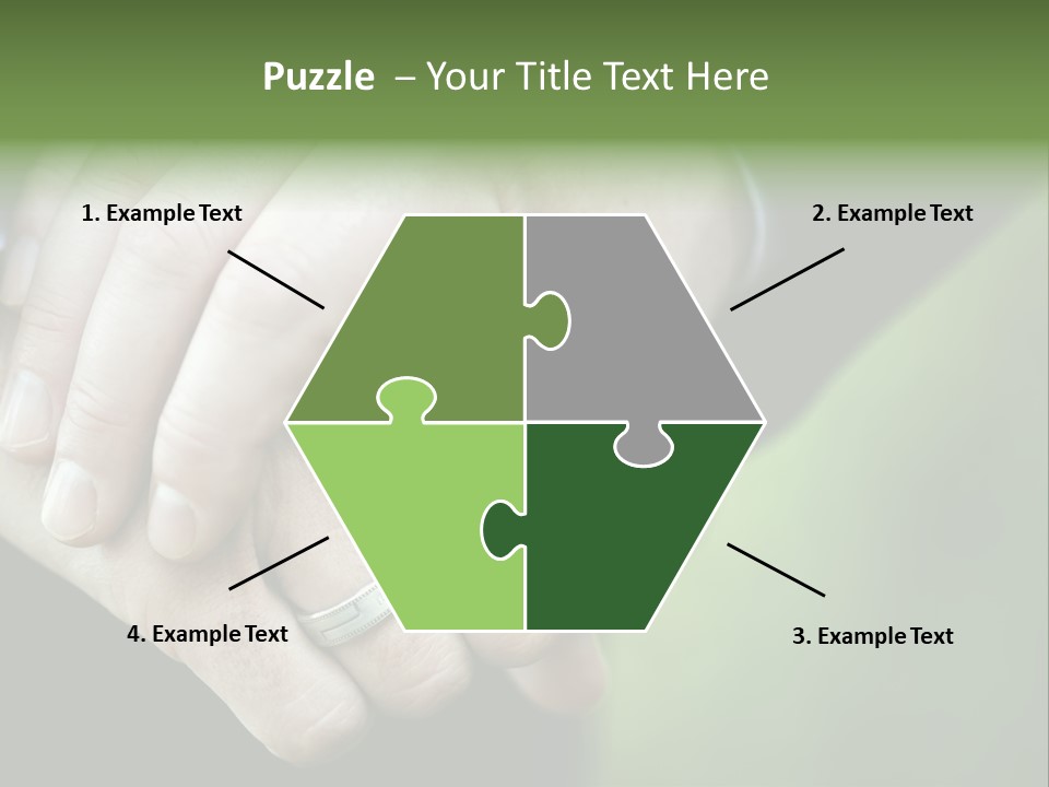 Hands Mate Ceremony PowerPoint Template