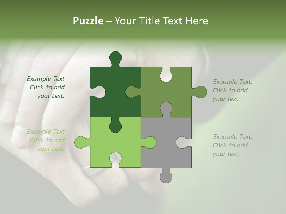 Hands Mate Ceremony PowerPoint Template