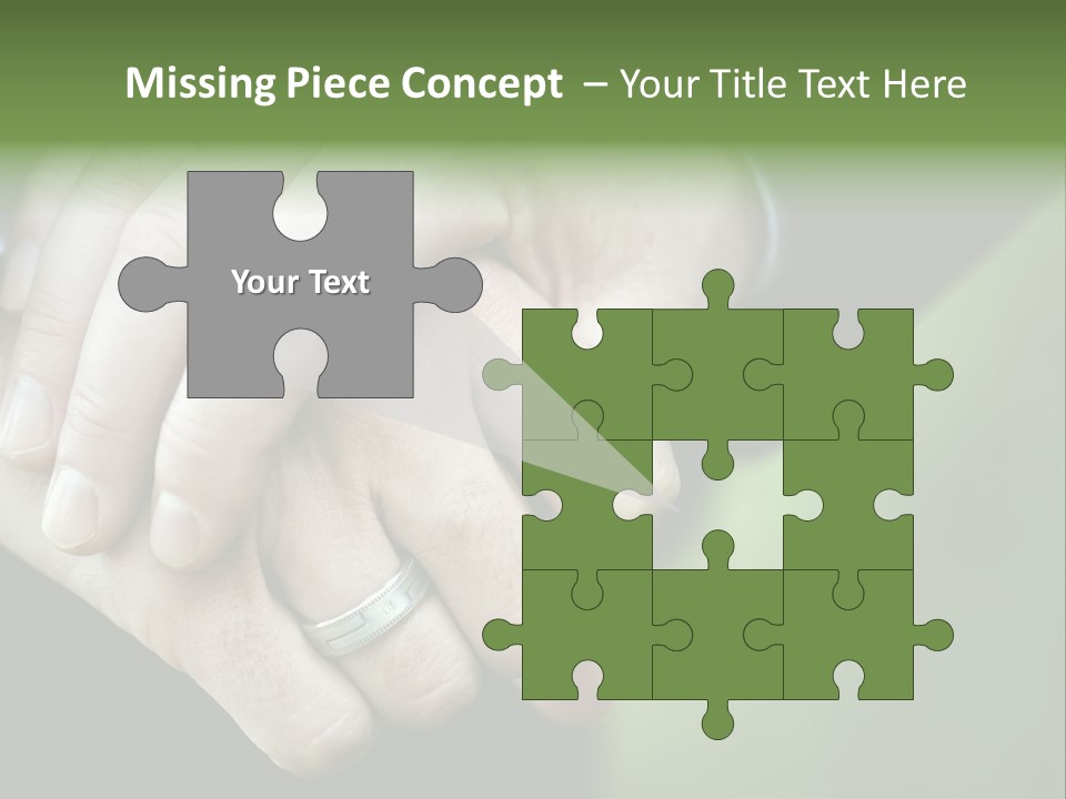 Hands Mate Ceremony PowerPoint Template