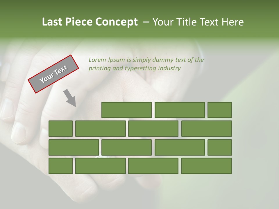 Hands Mate Ceremony PowerPoint Template