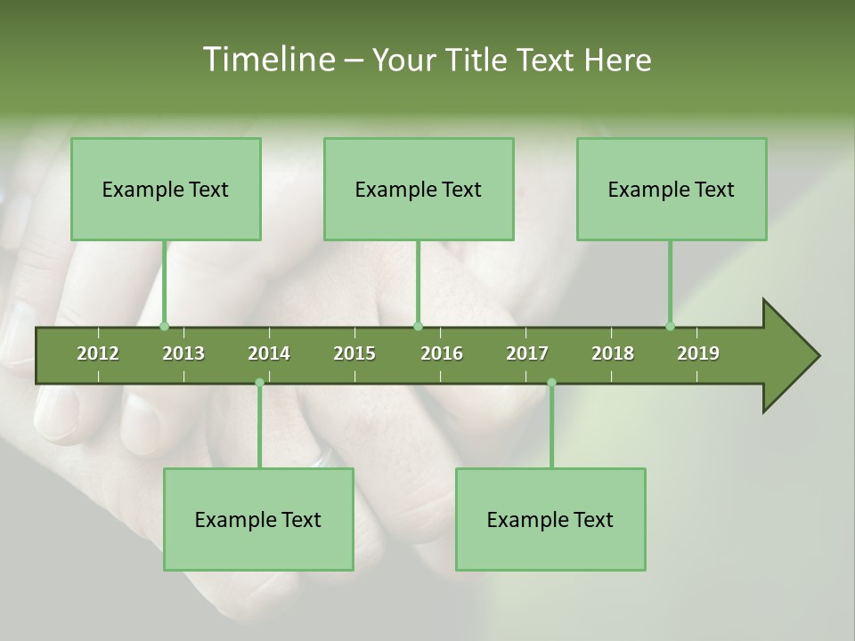 Hands Mate Ceremony PowerPoint Template