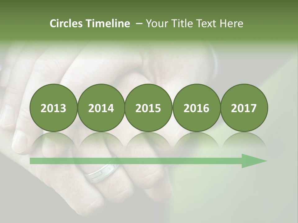 Hands Mate Ceremony PowerPoint Template