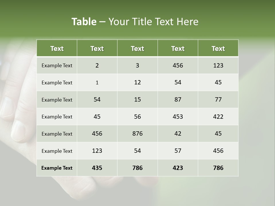 Hands Mate Ceremony PowerPoint Template