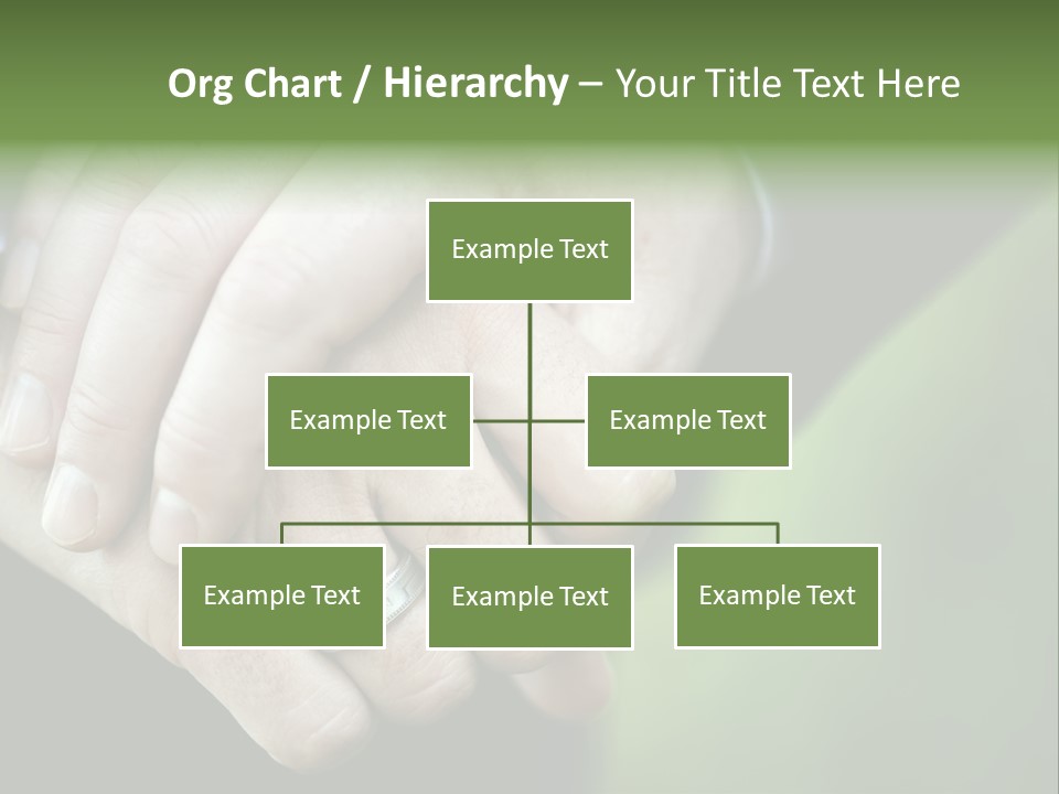 Hands Mate Ceremony PowerPoint Template