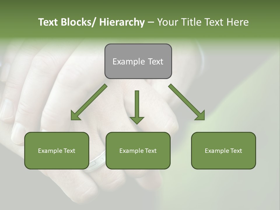 Hands Mate Ceremony PowerPoint Template