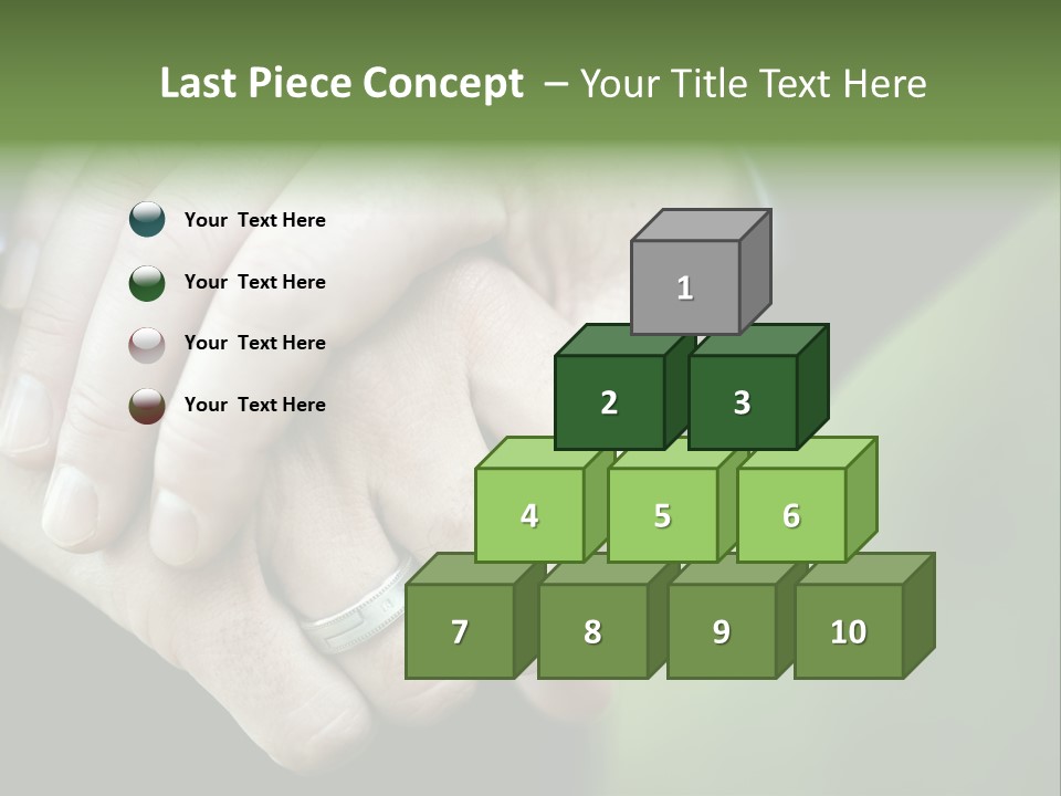 Hands Mate Ceremony PowerPoint Template