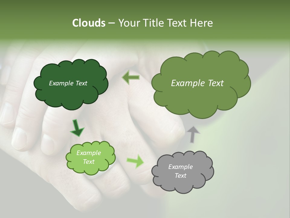 Hands Mate Ceremony PowerPoint Template