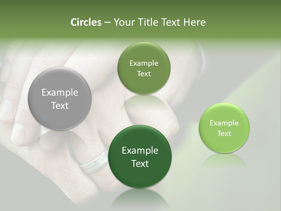 Hands Mate Ceremony PowerPoint Template