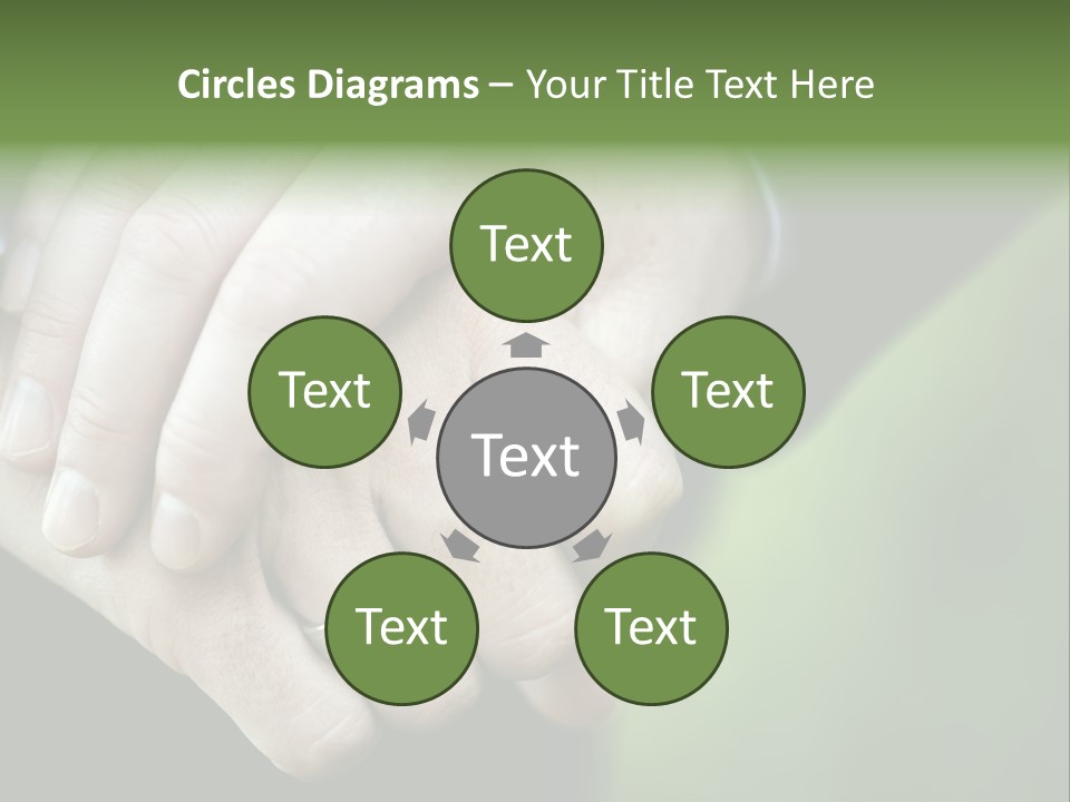 Hands Mate Ceremony PowerPoint Template