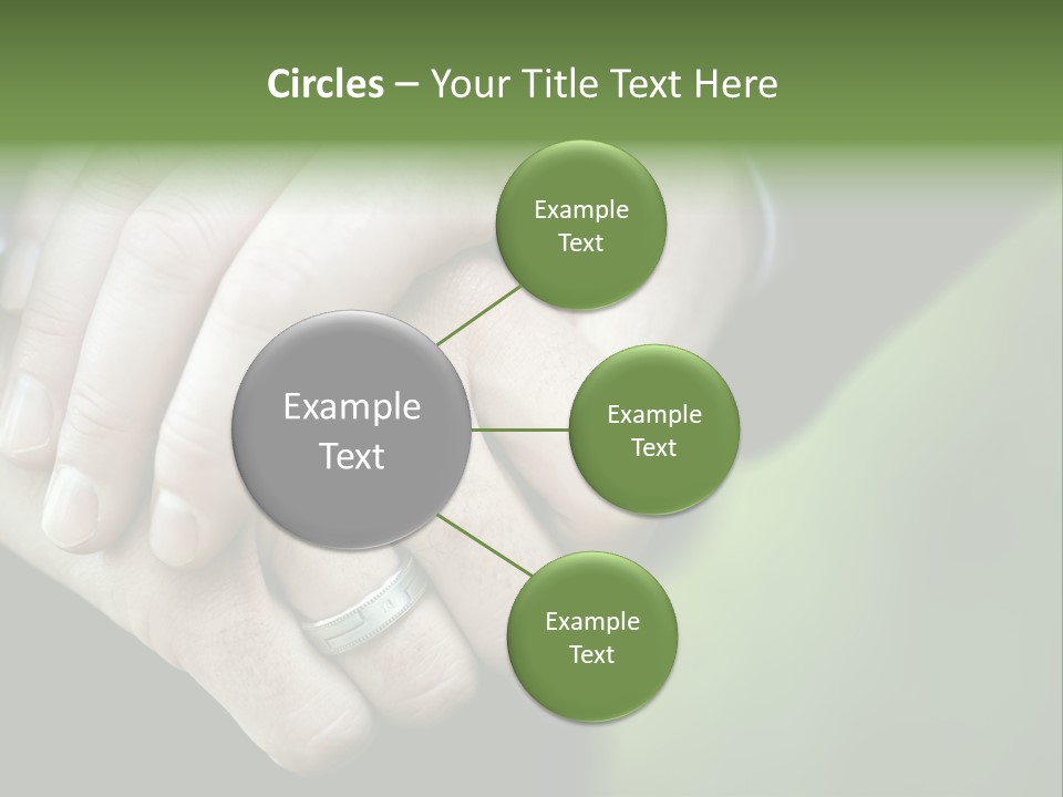 Hands Mate Ceremony PowerPoint Template