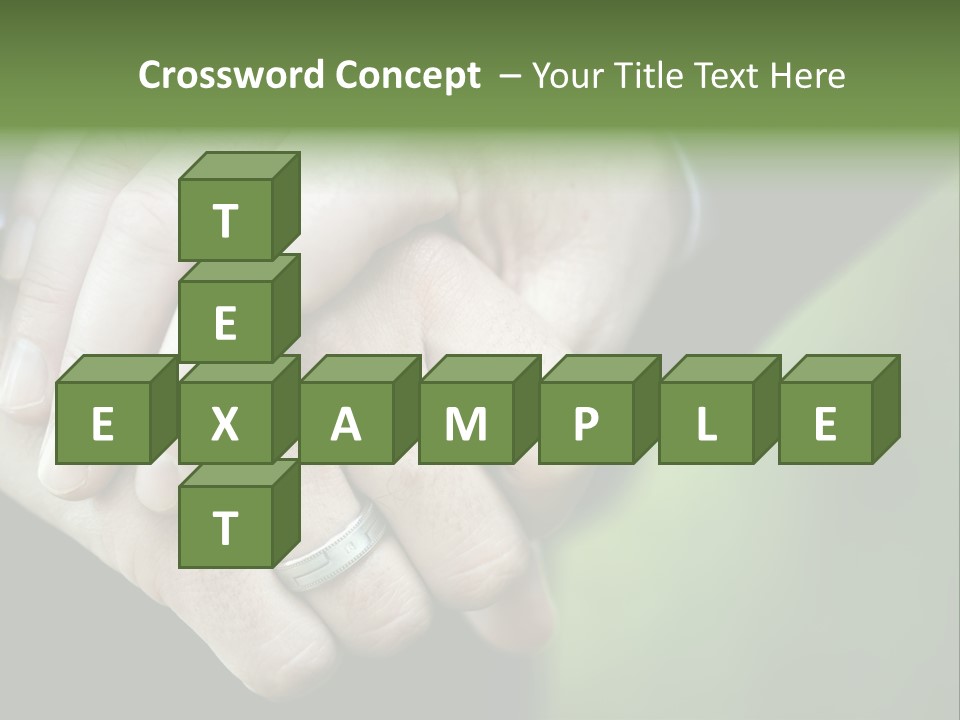 Hands Mate Ceremony PowerPoint Template