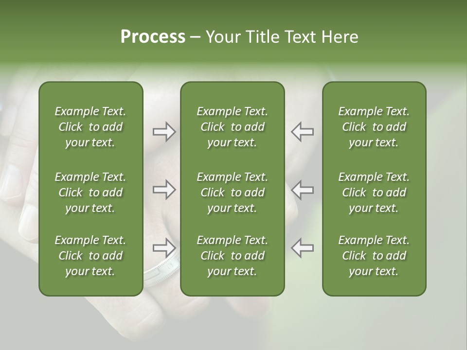Hands Mate Ceremony PowerPoint Template