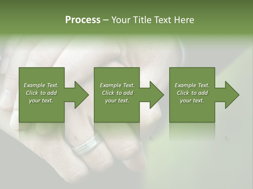 Hands Mate Ceremony PowerPoint Template