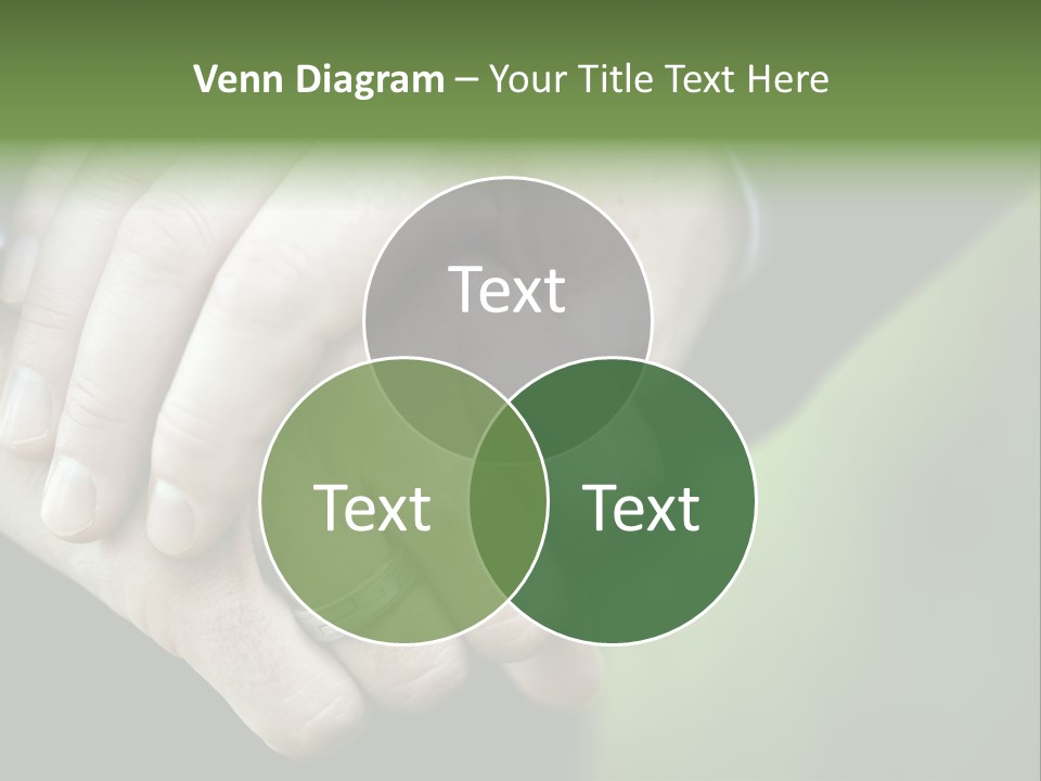 Hands Mate Ceremony PowerPoint Template