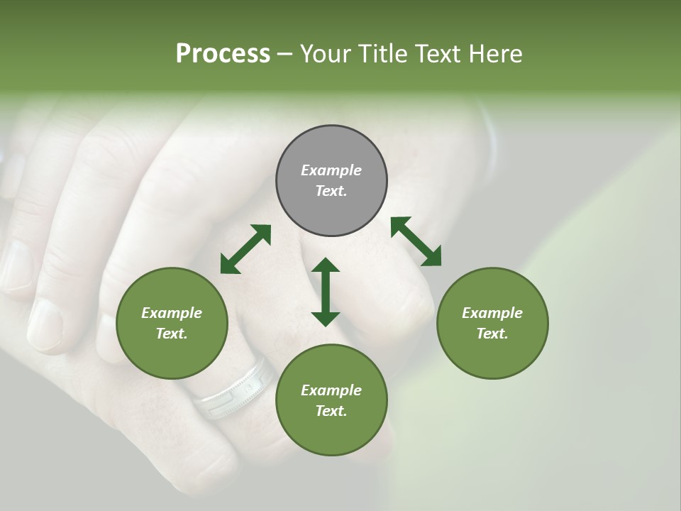 Hands Mate Ceremony PowerPoint Template