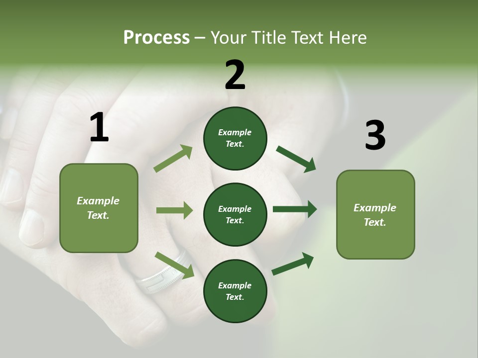 Hands Mate Ceremony PowerPoint Template