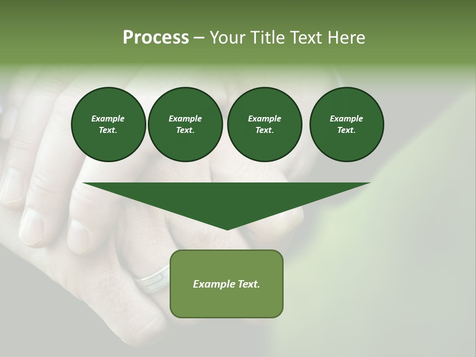 Hands Mate Ceremony PowerPoint Template