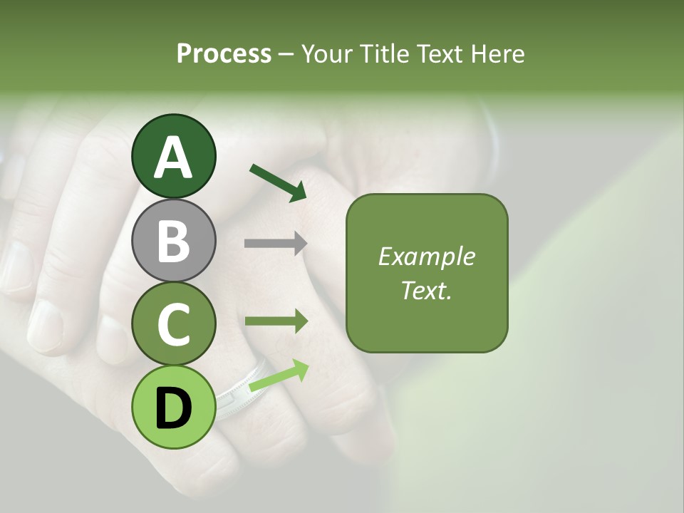 Hands Mate Ceremony PowerPoint Template