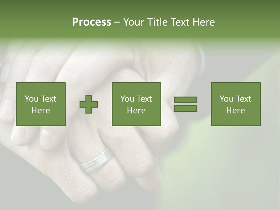 Hands Mate Ceremony PowerPoint Template