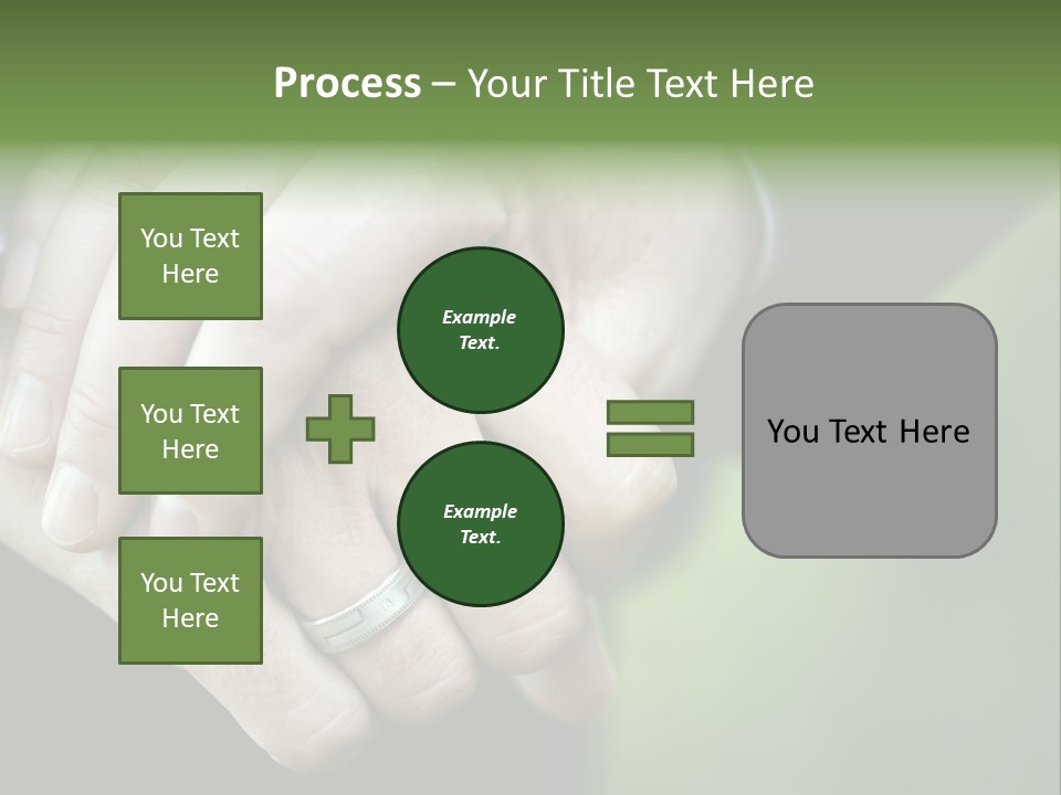 Hands Mate Ceremony PowerPoint Template