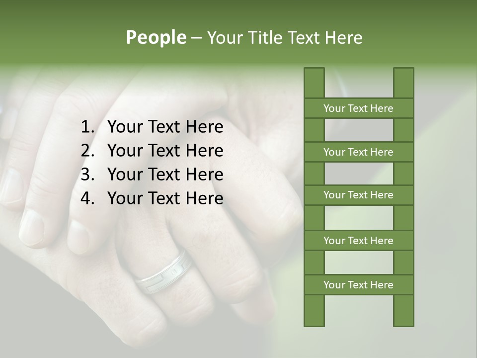 Hands Mate Ceremony PowerPoint Template